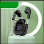 Earbuds with Transparent Charging Case, LED Display & ENC Noise Reduction