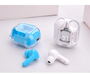 Earbuds with Transparent Charging Case, LED Display & ENC Noise Reduction