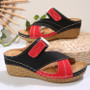 Women's Espadrille – Platform Wedge Orthopedic Sandals with Cross Straps