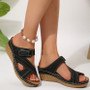 Women's Espadrille – Platform Wedge Orthopedic Sandals with Cross Straps