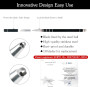 Hair Tattoo Pen – Unisex Stainless Steel Engraving Tool for Hair & Beard Styling - Visible Variety