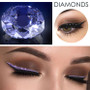 Reusable Diamond Glitter Eyeliner Stickers – Effortless Winged Eye Makeup Look - Visible Variety