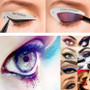 Reusable Makeup Stencil Stickers for Perfect Eyeliner & Eyeshadow Application - Visible Variety