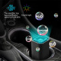 Mini Car Air Purifier Designed to Fit Perfectly in Your Cup Holder - Visible Variety