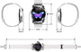 Smart Watch for Women with Round Touch Screen & IP68 Waterproof Design - Visible Variety