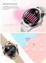 Smart Watch for Women with Round Touch Screen & IP68 Waterproof Design - Visible Variety