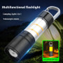 LED Camping Flashlight 2-in-1 Lantern for Hiking, Fishing & Outdoor Adventures