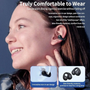 Ear Clip Earbuds Open-Ear Wireless Design for Comfortable All-Day Listening - Visible Variety