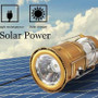 Solar Rechargeable Camping Lantern for Outdoor Adventures & Emergency Use - Visible Variety