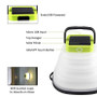 Collapsible Solar Powered Camping Lantern for Compact Outdoor Lighting - Visible Variety