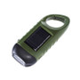 Hand Crank Emergency Flashlight with Solar Power & Rechargeable LED - Visible Variety