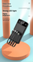 Portable Power Bank with Built-in Charging Cables for Easy Charging - Visible Variety