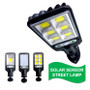 Solar Street Light 616 LED/COB – Wireless Outdoor Security Lighting Solution - Visible Variety