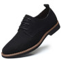 Dress Shoes for Men – Suede Leather Oxford Style Casual & Formal Wear - Visible Variety