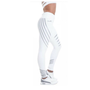 Reflective Leggings for Women with Laser-Printed Striped Design on Thighs and Calves - Visible Variety