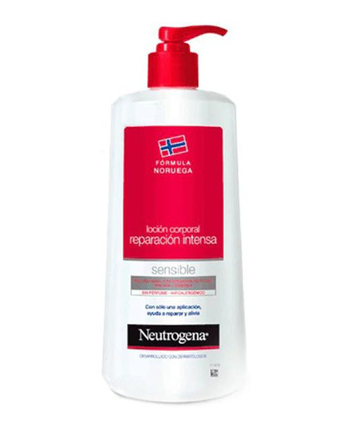Neutrogena loción corporal reparación intensa piel sensible Neutrogena loción corporal reparación intensa piel sensible
