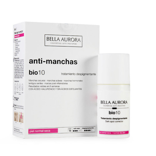 Bella aurora bio10 protect antimanchas piel normal-seca. tratamiento intensivo Bella aurora bio10 protect antimanchas piel normal-seca. tratamiento intensivo