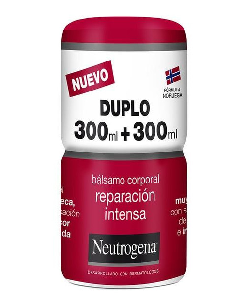 Duplo bálsamo corporal reparación intensa neutrogena Duplo bálsamo corporal reparación intensa neutrogena