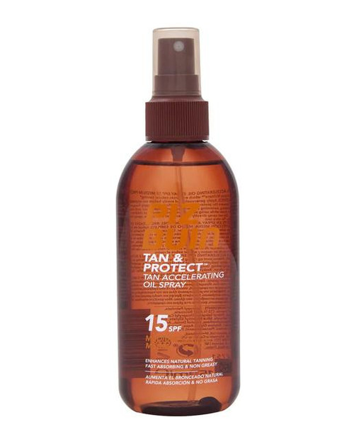 Spray en aceite acelerador del bronceado tan & protect SPF 15 piz buin Spray en aceite acelerador del bronceado tan & protect SPF 15 piz buin