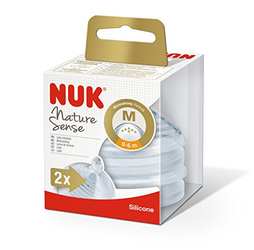 Nuk tetina silicona anticólicos nature sense 1 m 2 U