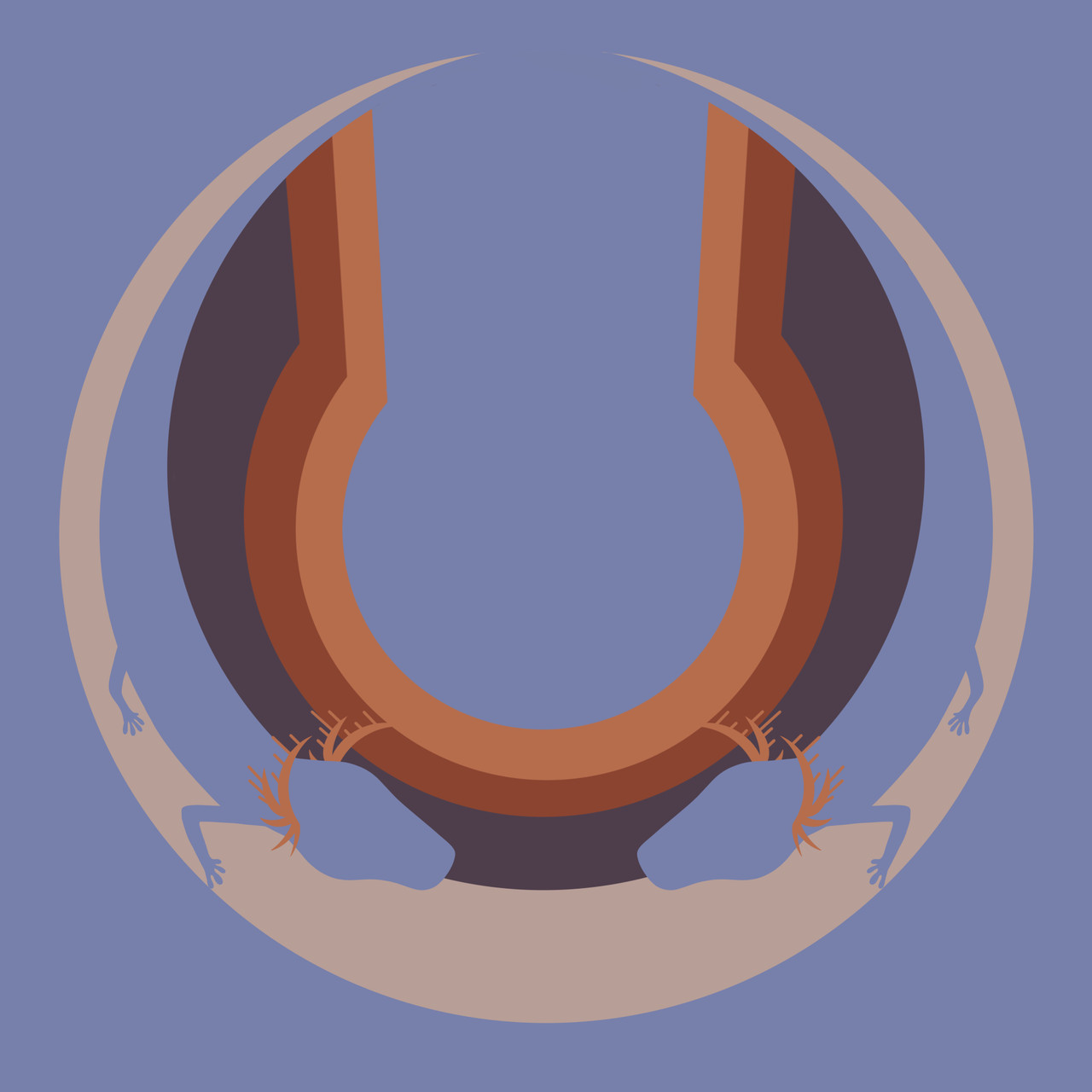 Austin Blind Salamander (Eurycea waterlooensis)- Endangered Salamander Art