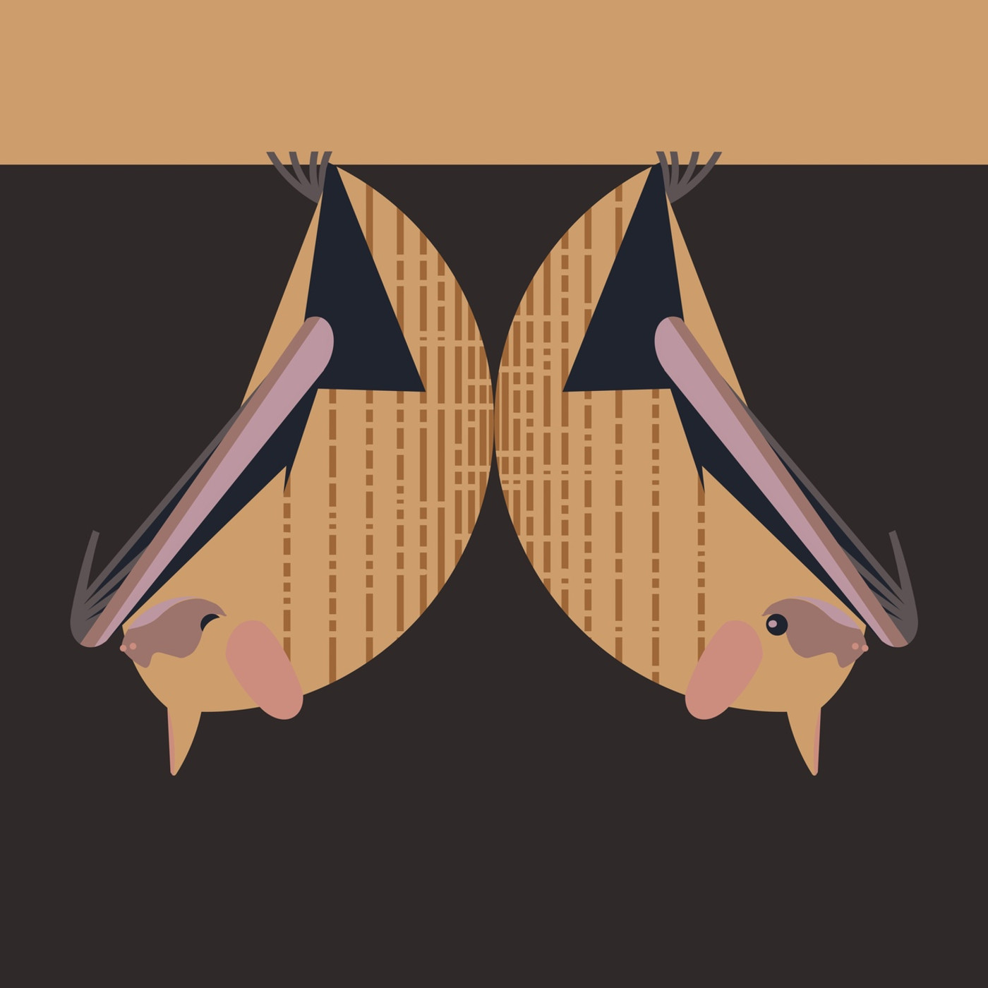 GREETING CARD | Tricolored Bat (Perimyotis subflavus) - Proposed Endangered