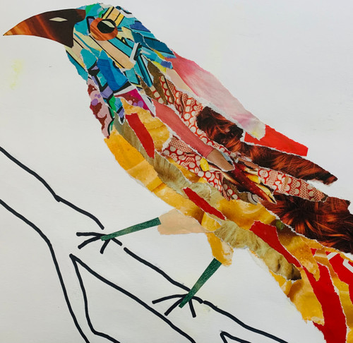 ART PLAY CLASS: Bird Collage