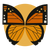 STICKER | Monarch (Danaus plexippus) IUCN Red List Endangered Species