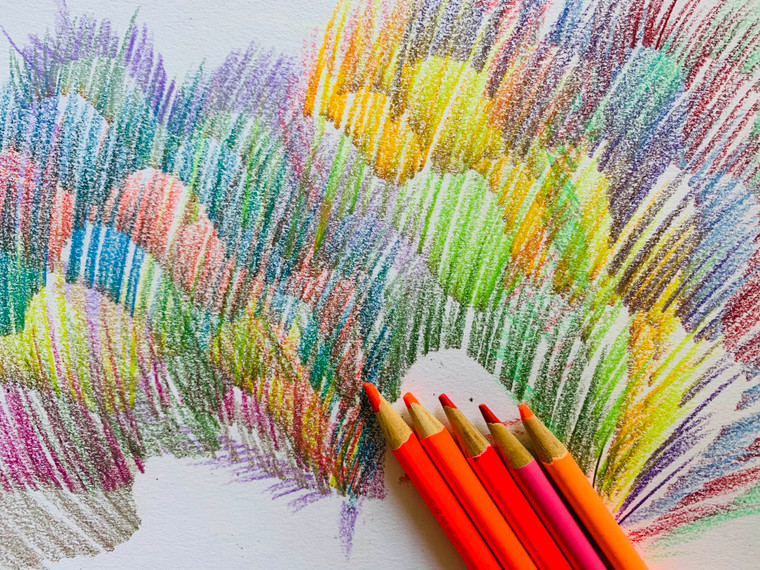 ART PLAY CLASS: Create Visual Texture With Masking