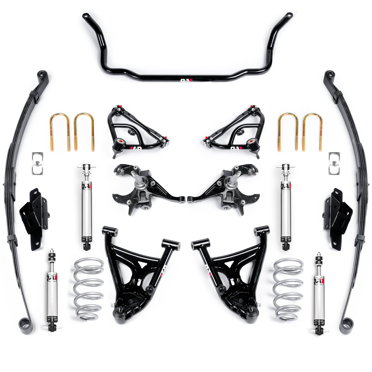 HK02-GMS1 Level 2 Full Vehicle Handling Kit, 82-03 S10 2WD - QA1