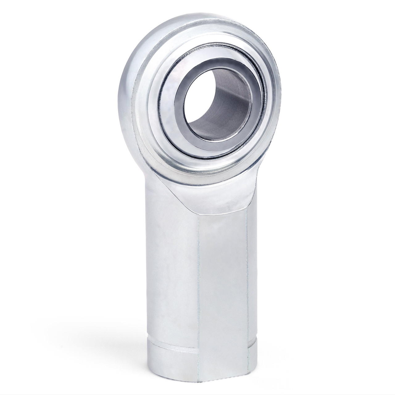 QA1 PCYML7T PCY Series 2 Piece Alloy High-Misalignment Rod End 7/16in. Bore 7/16in.-20 LH Male Thread PTFE Lined