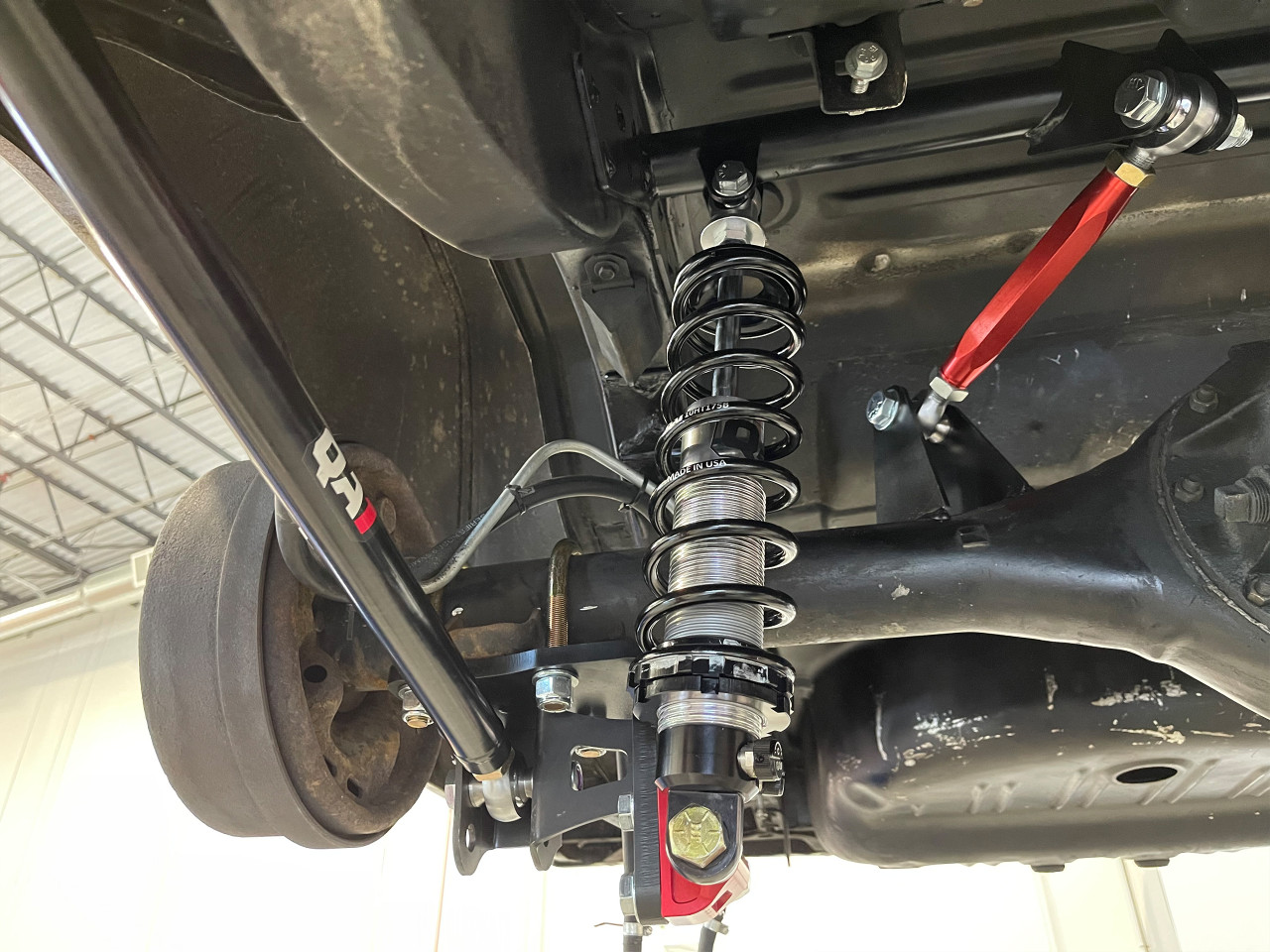 R155-175 Rear Four Link Suspension System, 70-74 Mopar E-Body, Single  Adjustable, 8-3/4 Housing