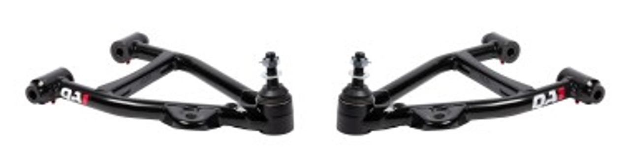 AMBUSH Bonded プラットフォーム ヒール 52740 Street Performance Lower Control Arm Kit, 79-93