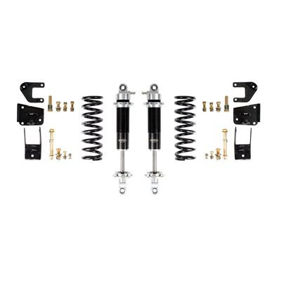 Rear Coilover Conversion Kit - Single Adjustable Shocks - Moser Axle 042413-SDS