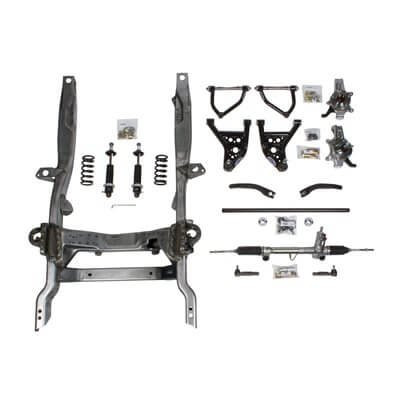 Bare Hydroformed Subframe  - Single Adjustable Shocks - Small Block Chevy/LS 032017-SDS