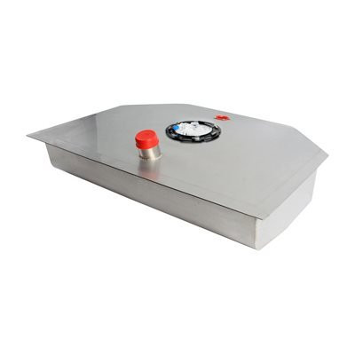 ✴︎YAY✴︎　T-DEMAND ステンレス　タンク　4GALLON Detroit Speed Stainless Steel Narrowed Fuel Tank - QuadraLink