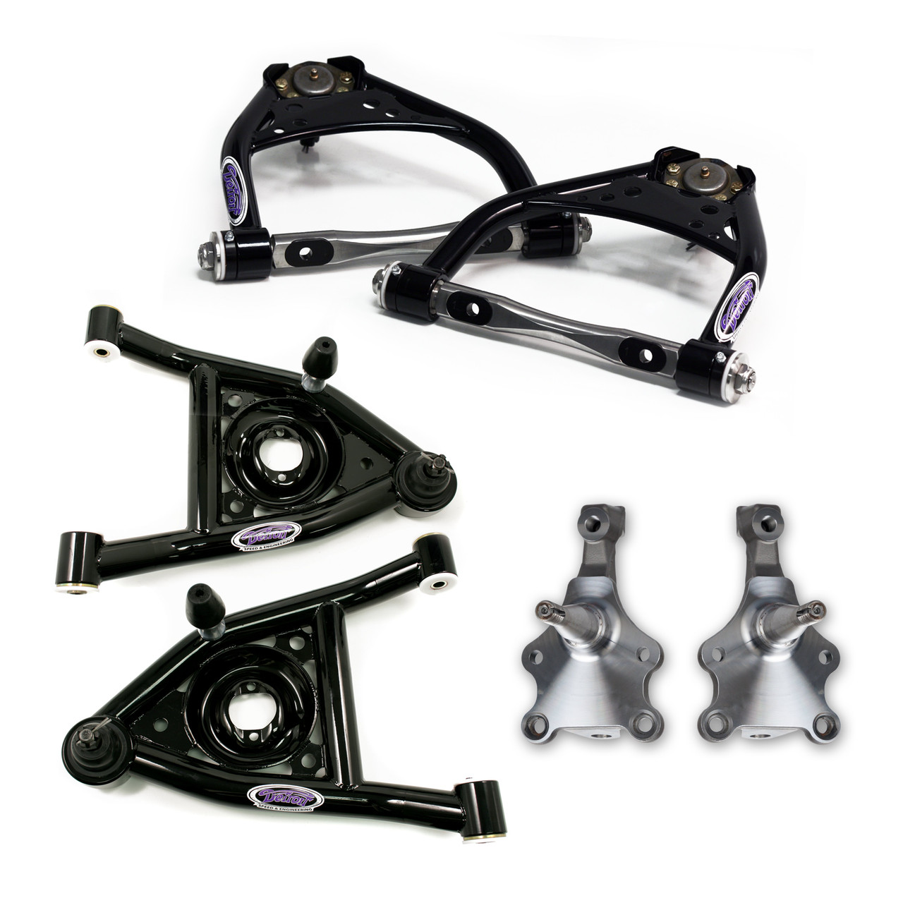 Mベンツ103エンジンリブルトシリンダーヘツトKIT取り付け124-107-201 Detroit Speed Control Arm & Spindle Kit 030105DS - Detroit Speed