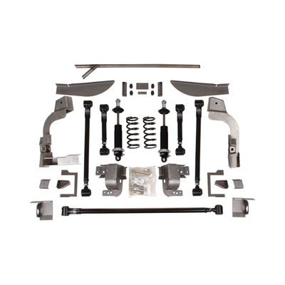 QuadraLink Rear Suspension Kit Without Axle Brackets - Double Adjustable Shocks 041712-DDS