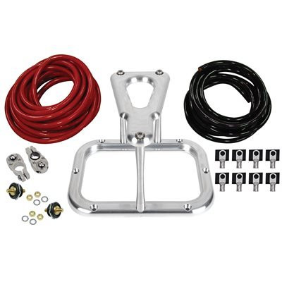 Battery Relocation Kit - Natural Finish Mount