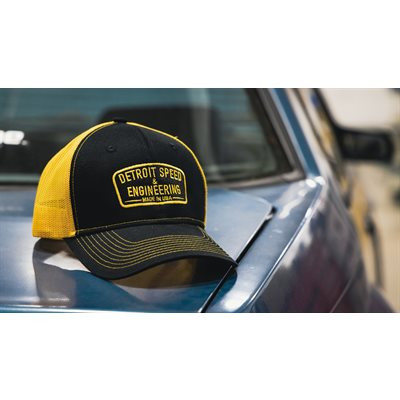 Patch Snap-Back Hat - Black/Yellow