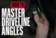 Mastering Driveline Angles For Optimal Performance