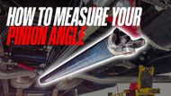 DRIVELINE AND PINION ANGLES EXPLAINED