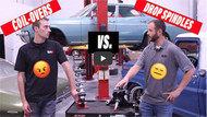 Lowering Your Car: QA1 Coilover Shocks vs Drop Spindles