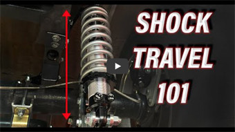 HOW MUCH SHOCK TRAVEL DO I NEED? QA1
