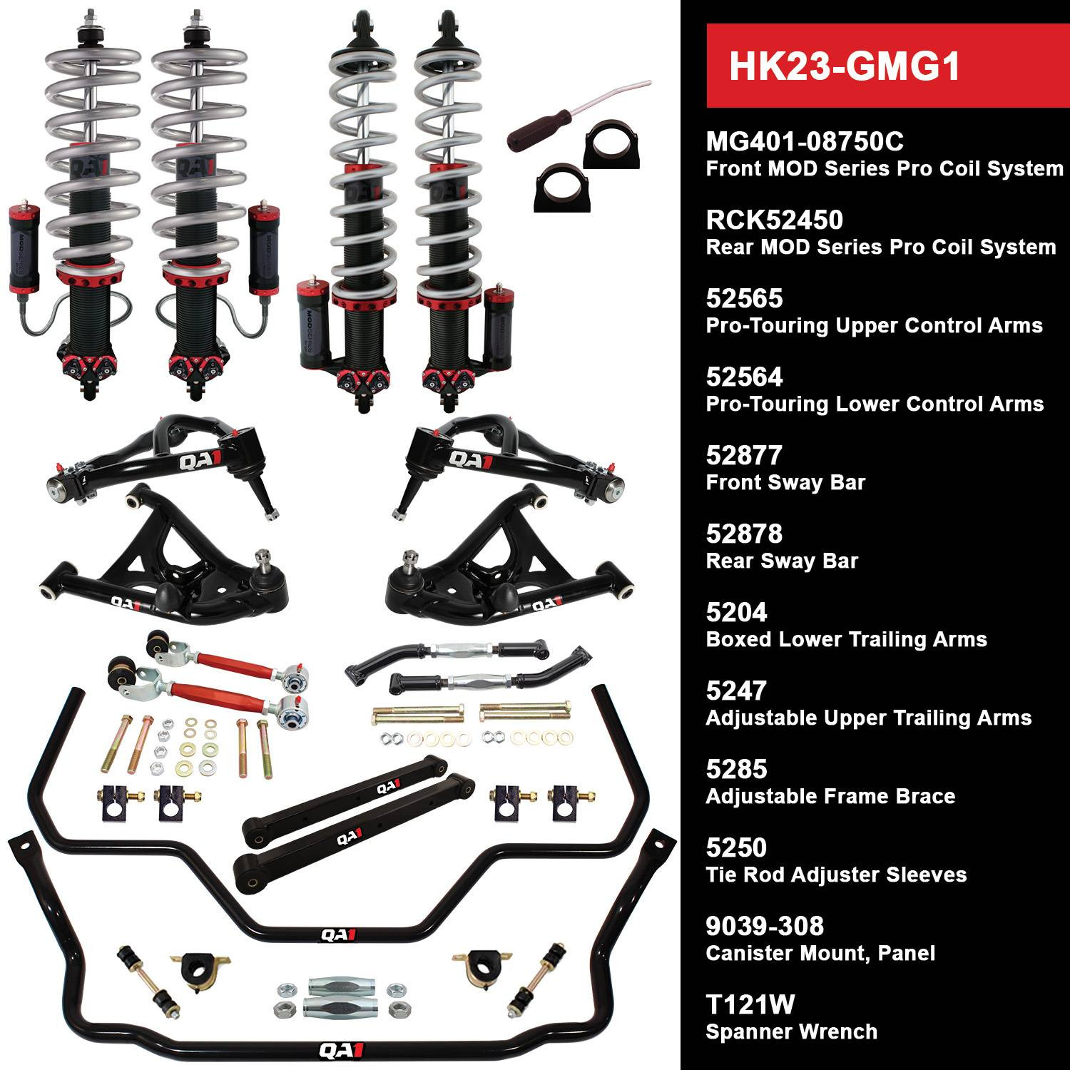 Vehicles - GM - Car - Monte Carlo - 1978-1988 - Handling Kits - QA1