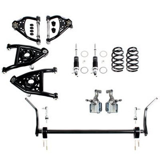 Front Speed Kit 2 - Single Adjustable Shocks - Splined Sway Bar - SBC/LS 031345-SDS