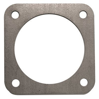 Stainless Steel Exhaust Flange - Square/4-Bolt 060501DS