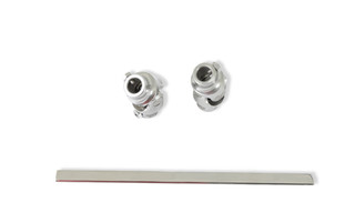 Polished Stainless Steel Intermediate Shaft - Ididit Column 3/4 in.-36 column output shaft 092504PDS