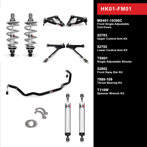 QA1 HK01-FM01 Level 1 Full Vehicle Handling Kit, 64-66 Mustang