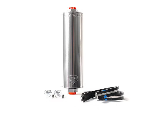 Shop 48 Vapor Trapper Performance Charcoal Filter with Basic Install Package VT8SIL-3/8-B
